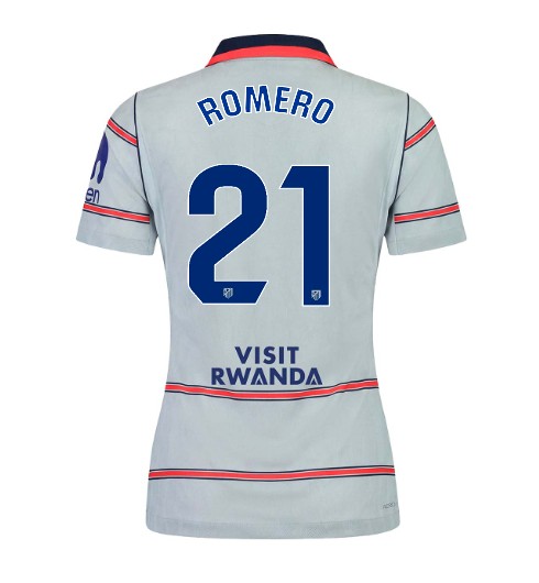 Atletico Madrid Cristian Romero #21 Tredjedrakt Dame 2026-27 Korte ermer Atletico Madrid Cristian Romero #21 Tredjedrakt Dame 2026-27 Korte ermer